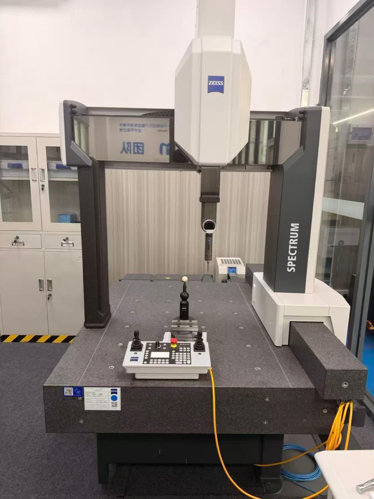 A ZEISS SPECTRUM coordinate measuring machine in Fudakin's quality lab.